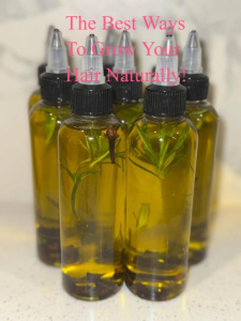 The Best Ways To Grow Your Hair Naturally! - Angeline Brock