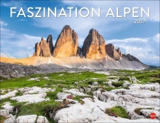 Cover-Bild zum Titel 'Faszination Alpen Posterkalender 2027' von ''