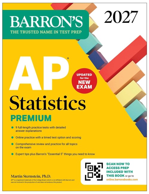 AP Statistics Premium, 2027 - Martin Sternstein