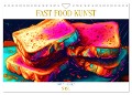 FAST FOOD KUNST (Wandkalender 2024 DIN A4 quer), CALVENDO Monatskalender - Tim Alberts