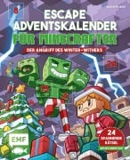 Cover-Bild zum Titel 'Escape-Adventskalender für Minecrafter: Der Angriff des Winter-Withers' von 'Martin Pflieger'