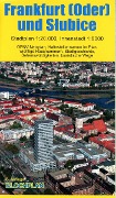 Cover-Bild zum Titel 'Stadtplan Frankfurt (Oder) und Slubice' von 'Dirk Bloch'
