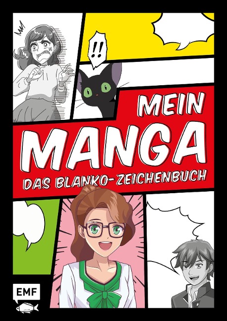 Mein Manga - Das Blanko-Zeichenbuch - 