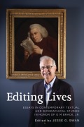 Cover-Bild zum Titel 'Editing Lives' von ''
