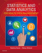 Cover-Bild zum Titel 'Statistics & Data Analytics for Health Data Management' von 'Rhia Davis MBA, Rhia Shiland'