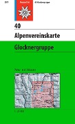 Cover-Bild zum Titel 'DAV Alpenvereinskarte 40 Glocknergruppe 1 : 25 000' von ''