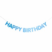 Cover-Bild zum Titel 'Girlande Happy Birthday, Blau FSC MIX, 5m' von ''