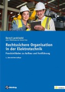 Cover-Bild zum Titel 'Rechtssichere Organisation in der Elektrotechnik' von 'Bernd Landsiedel'