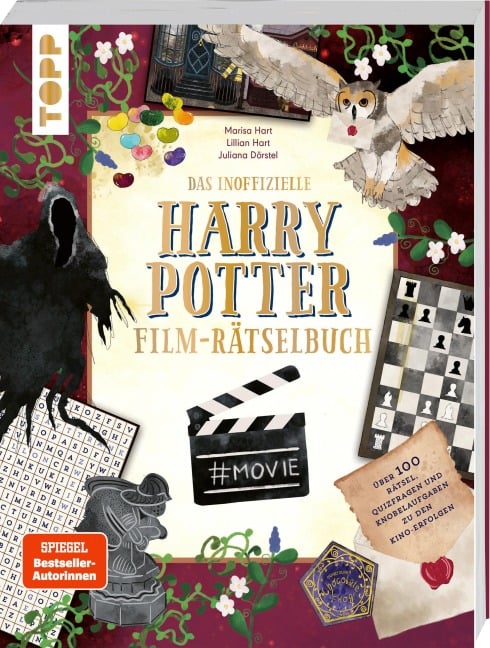 Das inoffizielle Harry Potter Film-Rätselbuch. Rätsel, Quizfragen und Knobelaufgaben zu den Kino-Erfolgen - Marisa Hart, Lillian Hart