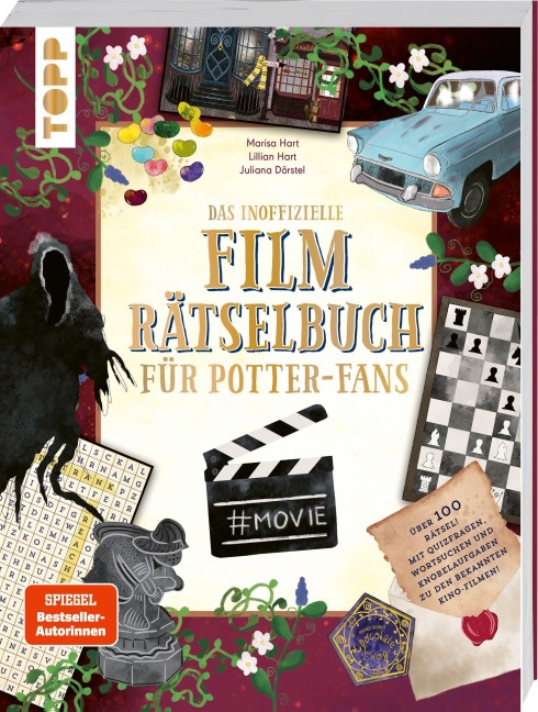Das inoffizielle Film-Rätselbuch für Potter-Fans. Über 100 Rätsel, Quizfragen und Knobelaufgaben zu den Kino-Erfolgen - Marisa Hart, Lillian Hart