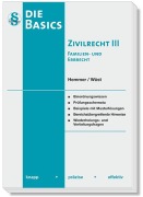 Cover-Bild zum Titel 'Basics Zivilrecht III - Familien- und Erbrecht' von 'Karl-Edmund Hemmer, Achim Wüst, Michael Grieger'