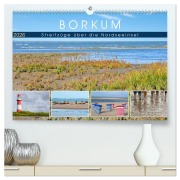 Cover-Bild zum Titel 'Borkum: Streifzüge über die Nordseeinsel (hochwertiger Premium Wandkalender 2026 DIN A2 quer), Kunstdruck in Hochglanz' von 'Tatjana Balzer'