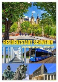 Residenzstadt Schwerin - Mecklenburg-Vorpommern - Terminplaner (Wandkalender 2025 DIN A2 hoch), CALVENDO Monatskalender - Holger Felix