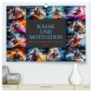 Kajak und Motivation (hochwertiger Premium Wandkalender 2026 DIN A2 quer), Kunstdruck in Hochglanz - Dirk Meutzner