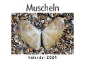 Muscheln (Wandkalender 2024, Kalender DIN A4 quer, Monatskalender im Querformat mit Kalendarium, Das perfekte Geschenk) - Anna Müller