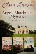 Cover-Bild zum Titel 'Angela Marchmont Mysteries Books 1-3 (An Angela Marchmont mystery)' von 'Clara Benson'
