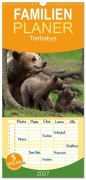 Cover-Bild zum Titel 'Familienplaner 2027 - Tierbabys 2027 mit 5 Spalten (Wandkalender, 21 x 45 cm) CALVENDO' von 'Johann Schörkhuber'
