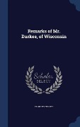 Remarks of Mr. Durkee, of Wisconsin - Charles Durkee