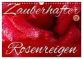 Zauberhafter Rosenreigen (Wandkalender 2024 DIN A4 quer), CALVENDO Monatskalender - Martina Cross