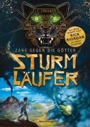 Cover-Bild zum Titel 'Zane gegen die Götter, Band 1: Sturmläufer (Rick Riordan Presents)' von 'J. C. Cervantes'
