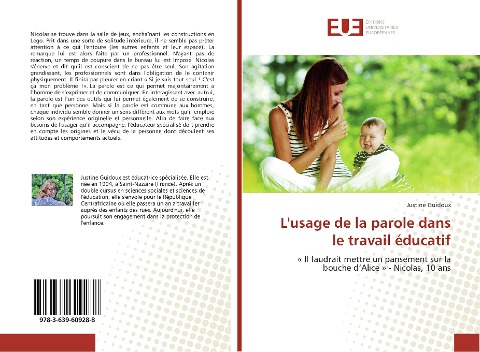 L'usage de la parole dans le travail éducatif - Justine Guidoux