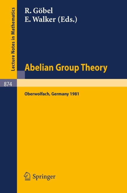 Abelian Group Theory - 