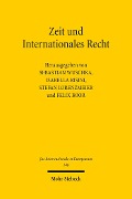 Cover-Bild zum Titel 'Zeit und Internationales Recht' von ''
