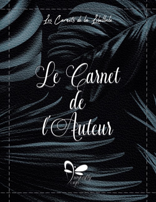 Le Carnet de l'auteur - Black - Dragonfly Design