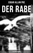 Cover-Bild zum Titel 'DER RABE (Illustrierte Ausgabe)' von 'Edgar Allan Poe'