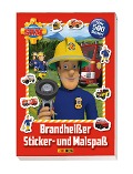 Cover-Bild zum Titel 'Feuerwehrmann Sam: Brandheißer Sticker- und Malspaß' von ''