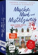 Cover-Bild zum Titel 'Masche, Mord und Mistelzweig - Miss Fiona Doyle ermittelt: Ein Adventskrimi' von 'Sandra Andrea Huber, Claudia Eisenkolb'