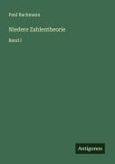 Cover-Bild zum Titel 'Niedere Zahlentheorie' von 'Paul Bachmann'