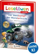 Cover-Bild zum Titel 'Leselöwen 1. Klasse - Der Wettkampf der Monstertrucks' von 'Thilo'