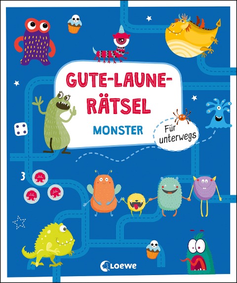 Gute-Laune-Rätsel für unterwegs - Monster - 