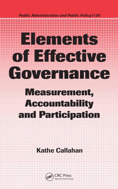 Elements of Effective Governance - Kathe Callahan