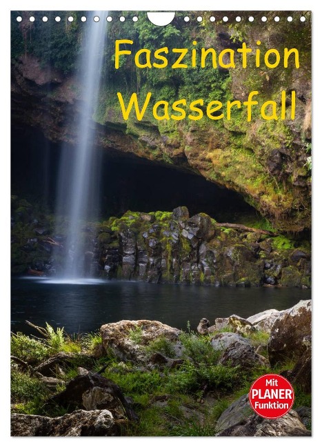 Faszination Wasserfall (Wandkalender 2025 DIN A4 hoch), CALVENDO Monatskalender - Thomas Klinder