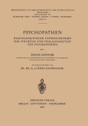 Cover-Bild zum Titel 'Psychopathen' von 'H. Häfner'