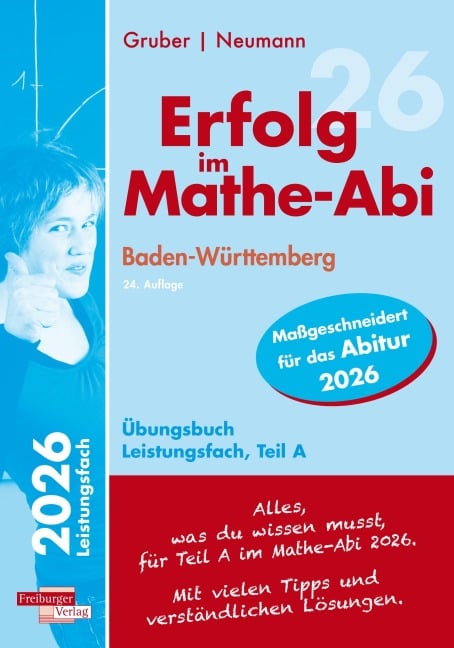 Erfolg im Mathe-Abi 2026 Leistungsfach Teil A Baden-Württemberg - Helmut Gruber, Robert Neumann