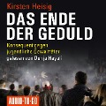 Cover-Bild zum Titel 'Das Ende der Geduld' von 'Kirsten Heisig'