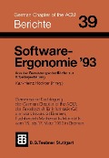 Software-Ergonomie '93 - 