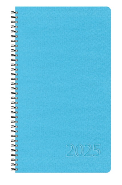 Taschenkalender Wochentimer Small Blau 2025 - 