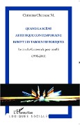 Cover-Bild zum Titel 'Quand la scène artistique contemporaine rompt les tabous historiques' von 'Chirouze M.'