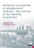 Cover-Bild zum Titel 'Recherche ou expertise en enseignement supérieur : des postures et des identités à construire' von 'Emmanuelle Annoot, Jean-Marie De Ketele'