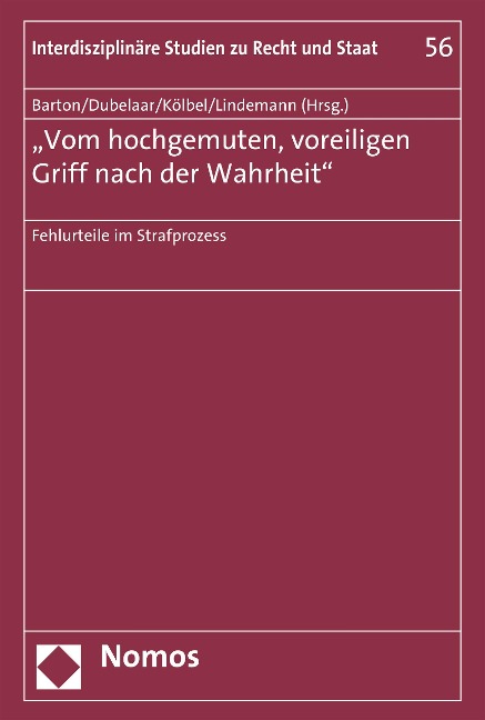 'Vom hochgemuten, voreiligen Griff nach der Wahrheit' - 