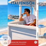 Cover-Bild zum Titel 'Italienisch lernen mit lustigen Kurzgeschichten (A2) - Bagnino per vocazione (+ Audio-CD)' von 'Giorgia Testa'