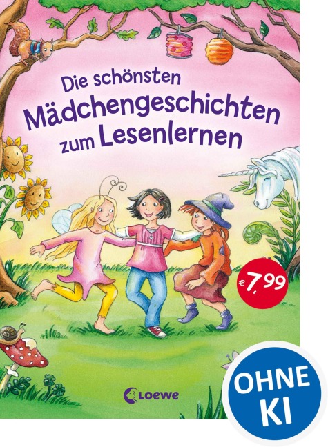 Die schönsten Mädchengeschichten zum Lesenlernen - 