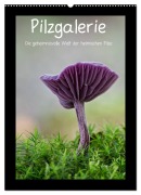 Cover-Bild zum Titel 'Pilzgalerie - Die geheimnisvolle Welt der heimischen Pilze (Wandkalender 2026 DIN A2 hoch), CALVENDO Monatskalender' von 'Beate Wurster'