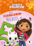 Cover-Bild zum Titel 'Gabby's Dollhouse: Mein Schablonen-Malbuch' von ''