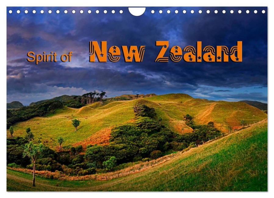 Spirit of New Zealand (Wall Calendar 2026 DIN A4 landscape), CALVENDO 12 Month Wall Calendar - Michael Rucker