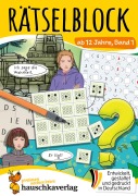Cover-Bild zum Titel 'Rätselblock ab 12 Jahre, Band 1' von 'Joshua Schulz'